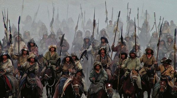Mongolian warriors